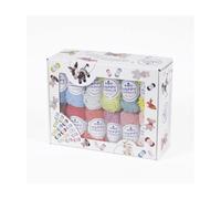 Lot De 25 Pelotes Amigurumi Happy Chenille 15 Gr - Dmc Lot De 25 Multicolore