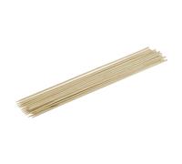 Fackelmann 31081 Lot de pics à brochette, pic en bois, pic à brochette, ustensile barbecue, ustensile de cuisine, Bois, 25 cm