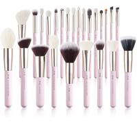 - Lot De 25 Pinceaux De Maquillage Professionnel - Pour Cosmétiques, Fond De Teint, Fards À Joues, Rouge À Lèvres - Poils Synthétiques Similaires Aux Naturels T290