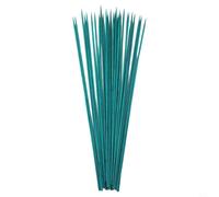 Lot de 25 piquets de jardin en bois avec pointes pointues pour une insertion facile dans le sol en mousse ou en argile pour fleuriste et horticulture