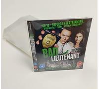 Lot de 25 pochettes de rechange en plastique transparent avec rabat pour Blu-Ray 10/25/50/100