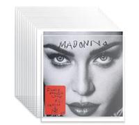 Lot de 25 pochettes en vinyle lp 12" | Revêtement extérieur en polyéthylène de haute qualité | Extra épais - 100 microns | S'adapte à la plupart des gatefolds et doubles LP | Housses de protection lp