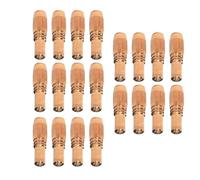 Lot de 25 pointes de contact de soudage MIG de 0,9 mm pour torches Miller MDX-250 et D-MA250, lot de 25 pointes d'électrode en cuivre avec ouverture de 0,1 cm, compatible avec diffuseur de gaz Bernard