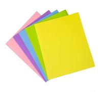 Lot de 25 porte-documents A4 en plastique avec double poches pour une organisation efficace et un rangement