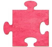 Lot de 25 puzzles en bois rose foncé laqué des deux côtés 3 à 50 cm en contreplaqué de bouleau de 3 mm disponible individuellement ou en kit, taille : 15 cm, lot de : 25 pièces