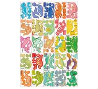 Lot de 25 puzzles en papier 3D créatifs à monter soi-même, avec motif d'insectes 3D, idéal pour les activités, l'enseignement et le plaisir en famille