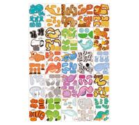 Lot de 25 puzzles en papier 3D créatifs à monter soi-même, avec motif d'insectes 3D, idéal pour les activités, l'enseignement et le plaisir en famille