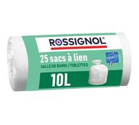 Lot de 25 sacs-poubelle 10L Fabriqué en France - BAGY ROSSIGNOL