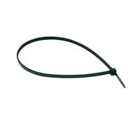 Lot de 25 serre-câbles en nylon noirs, 4,8 x 300 mm, parfaits pour la fixation et l'organisation de câbles et objets.