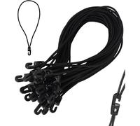 Lot de 25 Tendeurs en Caoutchouc avec Crochets, Tendeurs Elastique avec Crochets,Tendeurs Elastique avec Crochets, 25 cm Tendeur de Bache Élastique pour Piscine, Tendeur de Fixation pour Bache