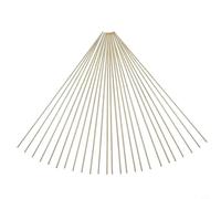 Lot de 25 tiges de brasage en laiton pour soudure avec gaz oxyacétylène, pour alliage de cuivre, acier au carbone et alliage d'acier (3,0 mm)