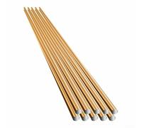 Lot de 25 tiges de soudage en laiton pour applications de gaz oxyacétylène parfait pour différents projets (3,0 mm)