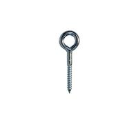 Lot de 25 vis à œil - 12 x 90 mm - Avec filetage à bois - Pour ancrage d'échafaudage - Fabriqué en Allemagne