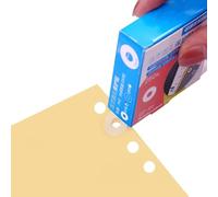 Lot de 250 autocollants de renforcement des trous, autocollants de renforcement des trous, protection auto-adhésive étanche pour bureau, école, maison, accessoires