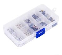 Lot de 250 boutons poussoirs tactiles pour télécommandes, équipements audio, appareils photo, imprimantes, télécopieurs et divers appareils électroniques