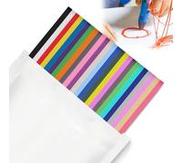 Lot de 250 filaments de 25 couleurs pour stylo 3D Doodlers Start Pen 1,75 mm, PCL basse température d'impression 3D, recharges pour stylo 3Doodler Start + Pen