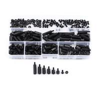 Lot de 250 Kit assortiment d'entretoises M3, avec entretoises hexagonales et écrous filetés pour carte mère (M3)
