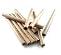 Lot de 250 manchons en carton - 9 x 13 x 180 mm - Marron - parallèles - Très solides - Tubes en carton - Tubes en papier - Tubes pour carton - Hôtel à insectes - Pour décorer des hôtels à insectes