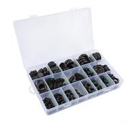 Lot de 250 rondelles rondes en caoutchouc pour presse-étoupe dans les panneaux électriques avec résistance au vieillissement et aux fissures