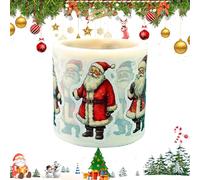 Lot de 250 rouleaux d'autocollants de Noël pour Motif Père Noël