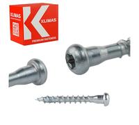 Lot de 250 vis à ferrure d'angle 5 x 35 mm - Vis de raccordement à bois avec ETA