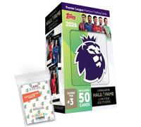 Lot de 26 cartes à collectionner Premier League 2025/26 + pochettes exclusives Collect-it (1 Super Tin Box #3)
