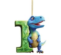 Lot de 26 décorations de sapin de Noël en forme de dinosaure pour enfants, cadeau de Nouvel An, décoration de voiture, dessin animé, en acrylique, décorations d'arbre de Noël