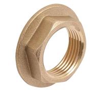 Lot de 26 écrous arrière à bride en laiton (connu sous le nom d'écrou de robinetterie/écrous de plomberie/écrou arrière en laiton/écrou arrière également disponible en 1,9 cm, 2,5 cm, 3,8 cm, 3,8 cm