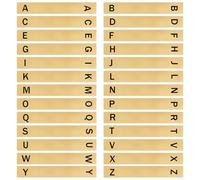 Lot de 26 intercalaires en papier kraft, 26 intercalaires de A à Z pour enregistrement, lettres de l'alphabet, organiseur de lettres, CD, DVD, médias, livres