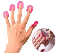 Lot De 26 Protège-Doigts Réutilisables Pour Vernis À Ongles ¿ Protection Anti-Éclaboussures Pour Un Nail Art Diy Sans Dégâts, Différentes Tailles Disponibles