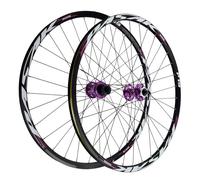 Lot de 26 roues de VTT 26 27,5 29 - Double paroi - Frein à disque en alliage 32H - Moyeu HG pour pneus 7-12S et 3,2 - 5,7 cm