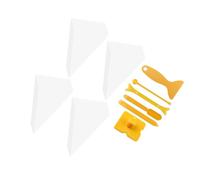 Lot de 26 sacs de coulis solides et outils de construction pour des finitions lisses dans les maisons, les travaux de rénovation, indéchirables