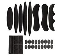 Lot de 27 coussinets de rechange universels en mousse pour casque de vélo - Kit de rembourrage en mousse pour casque de moto
