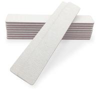 Lot de 27 limes ongles professionnelles double face en meri grain 80/80 pour ongles en acrylique