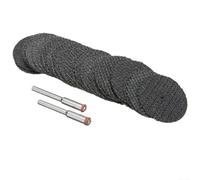 Lot de 27 mini disques à tronçonner en métal avec 2 mandrins pour Proxxon et outils similaires, disques de 32 mm adaptés pour les tâches de coupe et de meulage du métal, de la céramique, du plastique