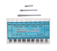 Lot de 270 barrettes à ressort en acier inoxydable pour bracelet de montre 6-23 mm
