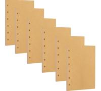 Lot De 270 Feuilles De Papier Kraft A7 Rechargeables, 6 Trous, Papier De Note Rechargeable, Format A7, Classeur À Anneaux, Papier Pour Carnet, Journal, Peinture[Z301]