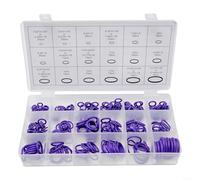 Lot de 270 joints toriques métriques en nitrile violet HNBR pour climatisation, moteur, plomberie (-35 °C à +120 °C)