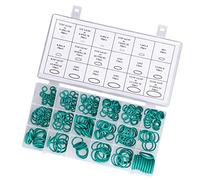 Lot de 270 joints toriques pour joints toriques, 18 tailles, kit d'œillets en caoutchouc pour réparation dans les robinets automobiles, hydrauliques et pneumatiques.