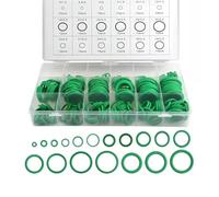 Lot de 279 joints toriques assortis en caoutchouc vert pour évier, robinet, plomberie, air et gaz
