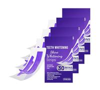 Lot de 28 Bandes Blanchiment Dentaire Violettes, Bandes Blanchissantes Dents Violettes,Purple Teeth Whitening Strips,30 Minutes éclaircissement Instantané, Neutralise Le Jaune Et Illumine Le Sourire