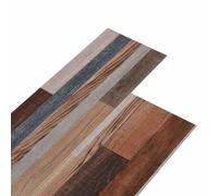 Lot de 28 dalles de sol autocollantes en PVC aspect bois - 30,5 x 61 cm - Imitation des motifs de bois naturel pour salon et chambre à coucher - Facile d'entretien et polyvalent