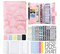 Lot de 28 liens budgétaires, enveloppes de trésorerie pour le budge A6 PU Leather Diary ce budget classeur budget tablature ci