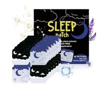Lot de 28 patchs d'aide au sommeil profond | Soulagement de l'insomnie pour la nuit, les voyages, l'avion, la maison, les étudiants, toute la nuit, les travailleurs de nuit, les personnes âgées
