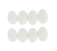 Lot de 28 œufs de poules, coqs, nids pour jardin féérique, maison de poupée, bonsaï, mini paysage, décoration de jardin en forme de poule, avec ensemble (résine) (B)