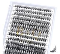 Lot de 280 grappes de cils individuels B&Q 30D+40D-D-9-16MIX Lot de 280 grappes de cils individuels à faire soi-même à la maison (30D + 40D-D-9-16 mélanges)