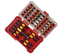 Lot de 29 embouts de tournevis magnétiques avec porte-embout de 75 mm pour outils électriques avec étui de rangement en métal pour une performance fiable