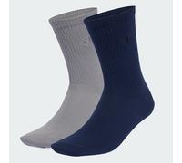 LOT DE 2PAIRES DE CHAUSSETTES MI-MOLLET EVERYDAY ICONS Night Indigo / Grey 34-36