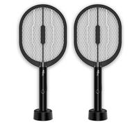 Lot de 2x Raquettes anti-moustique EZIlight® Mosquito Racket