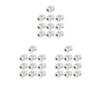 Lot de 3 10 modules CAT6 Keystone jack réseau Enternet Module Blanc